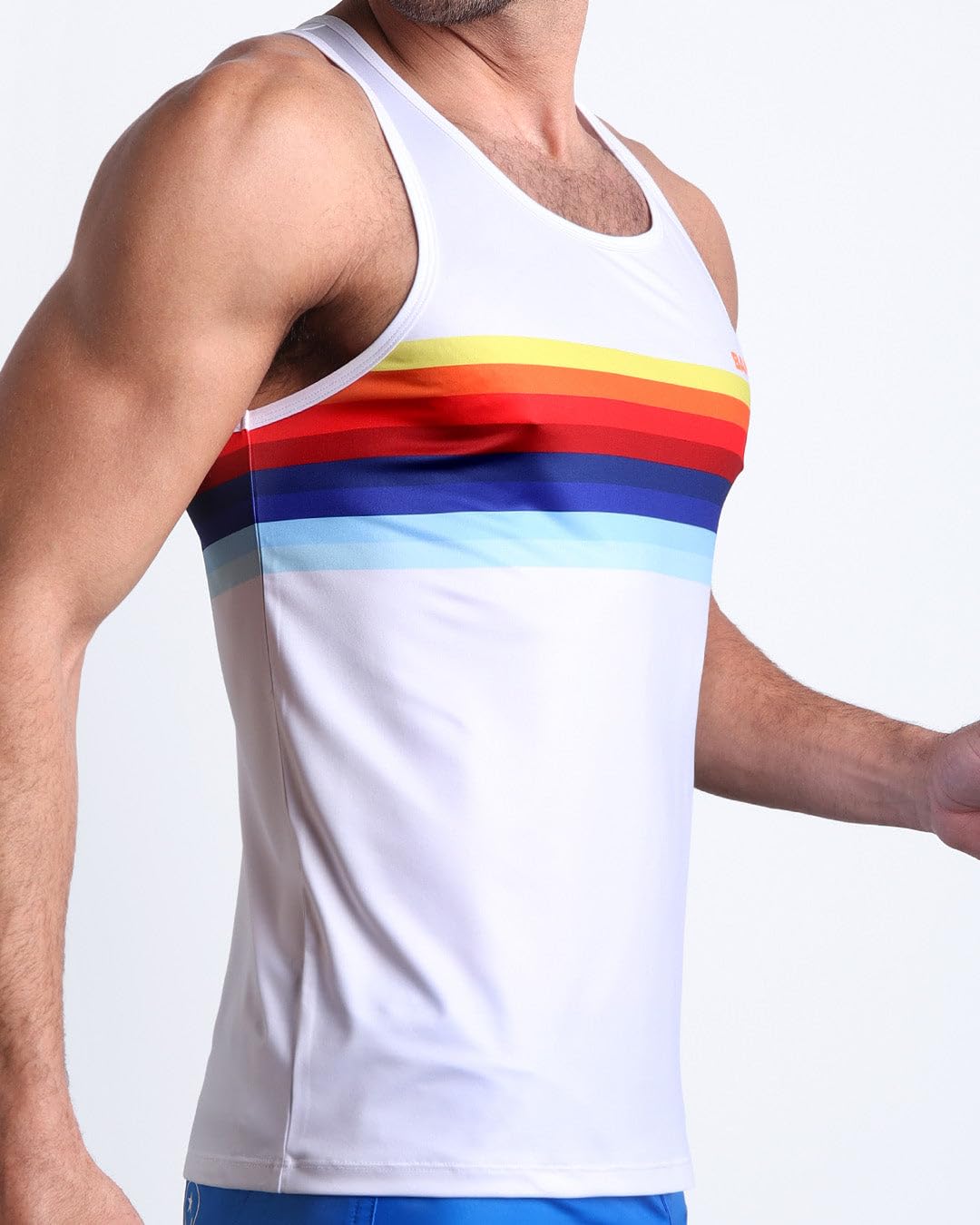 Men's Muscle Tank Top - Sleeveless Workout Shirt for Gym, Fitness & Clubbing - Breathable Athletic Shirt for Men's Training, Running & Night Out