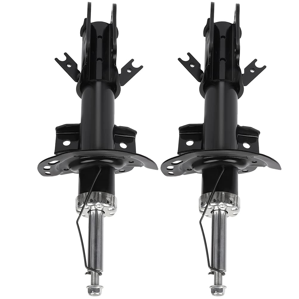 2x AUTOMUTO Shock Absorbers Struts - Compatible with 2013-2016 Ford Fusion (Front) | Premium Auto Shocks Replacement 72638 | Smooth Ride for City Driving & Highway Commutes
