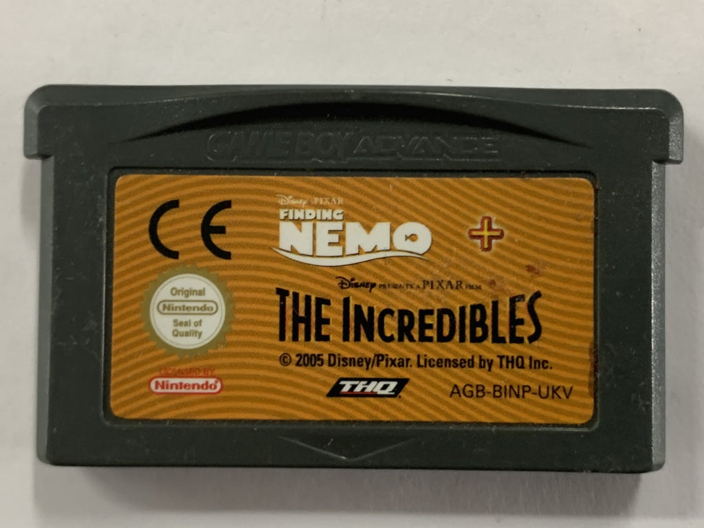 Finding Nemo & The Incredibles 2-in-1 Game Cartridge for Nintendo Switch - Family Fun Movie-Based Adventure Games for Kids & Adults