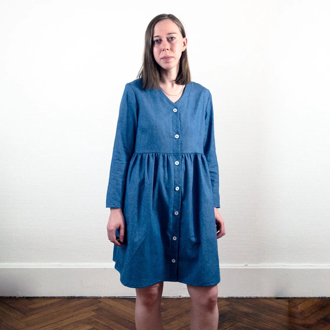 Anna Dress Sewing Pattern - DIY Women's Dress PDF Download for Summer, Party & Special Occasions