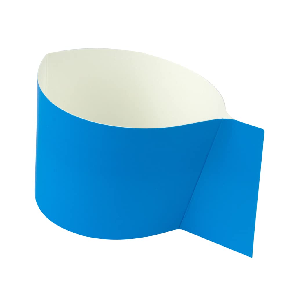Restpresso Disposable Hot Coffee Cup Sleeves with Handle - 1000 Pack Blue Paper Cup Jackets for 12oz, 16oz & 20oz Cups (Cups Sold Separately) - Perfect for Coffee Shops, Cafes & Takeout Restaurants