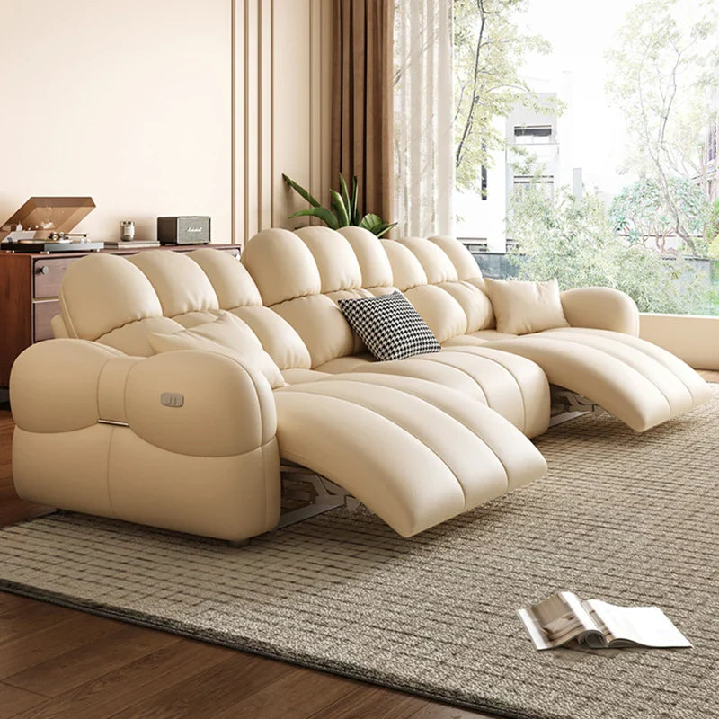 Cloud Lazy Puff Extendable Large Sofa - Ultra Comfortable Modern Luxury Sectional Couch for Living Room, Bedroom & Home Theater | Perfect for Relaxing, Lounging & Movie Nights