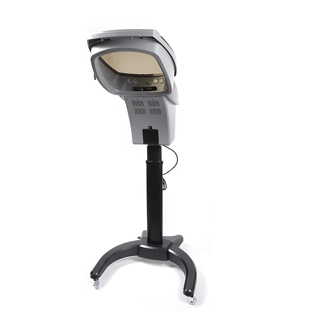 Professional Hair Steamer with Rolling Stand - Micro Mist Salon Styling Hooded Floor Iron for Hair Treatment & Spa Care | Home & Salon Use | Deep Conditioning Oil Treatment (Black) | Perfect for Salons, Spas & At-Home Hair Care Routines