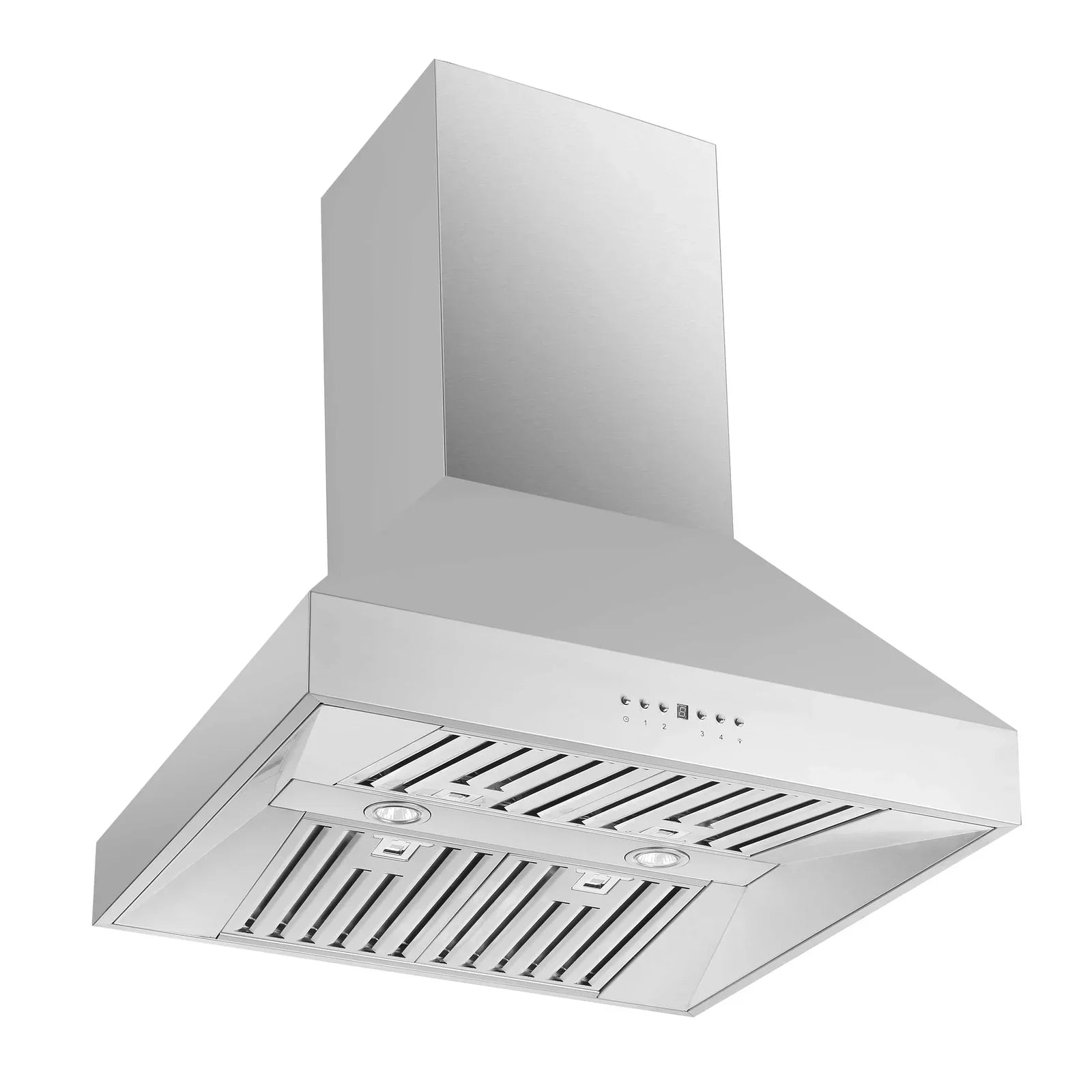 30 Inch 600 CFM Stainless Steel Island Range Hood by Forno - Model FRHIS5129 | Powerful Ventilation for Kitchen Islands & Open Concept Homes