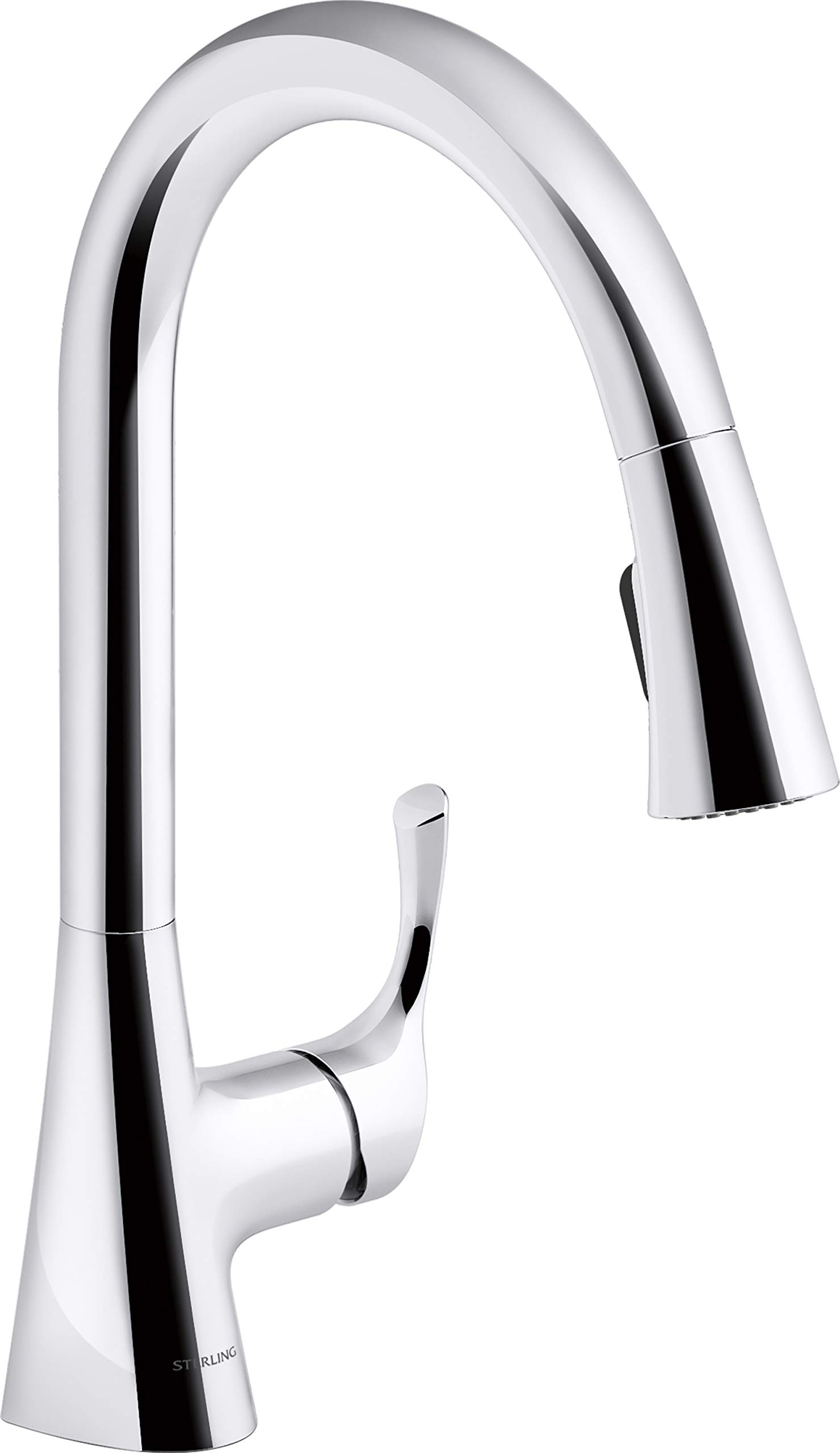 KOHLER 24276-CP Valton Sterling K-24276-CP Kitchen Sink Faucet in Polished Chrome - Perfect for Modern Kitchens, Bathrooms, and Wet Bars
