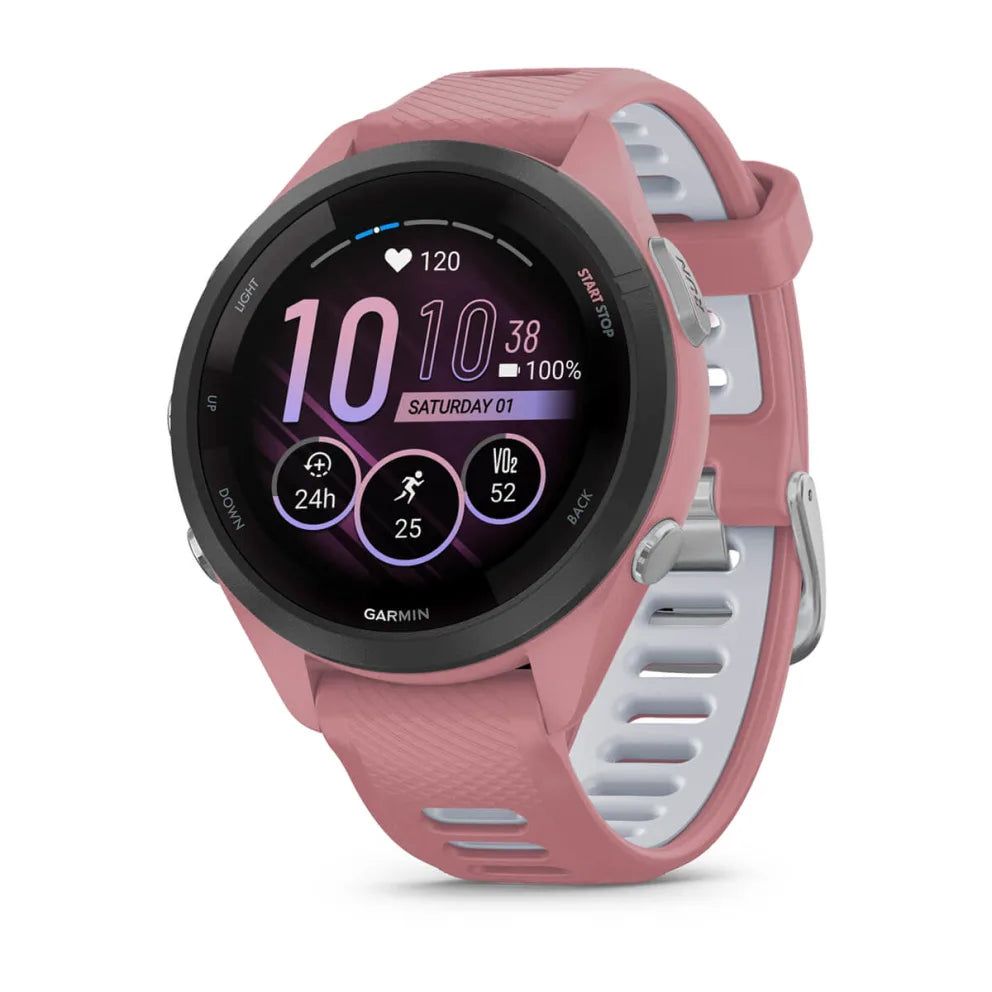 Garmin Forerunner 265S GPS Running Smartwatch - Advanced Training Metrics, Music Storage & Health Tracking for Runners, Athletes & Fitness Enthusiasts | Perfect for Outdoor Running, Cycling & Gym Workouts