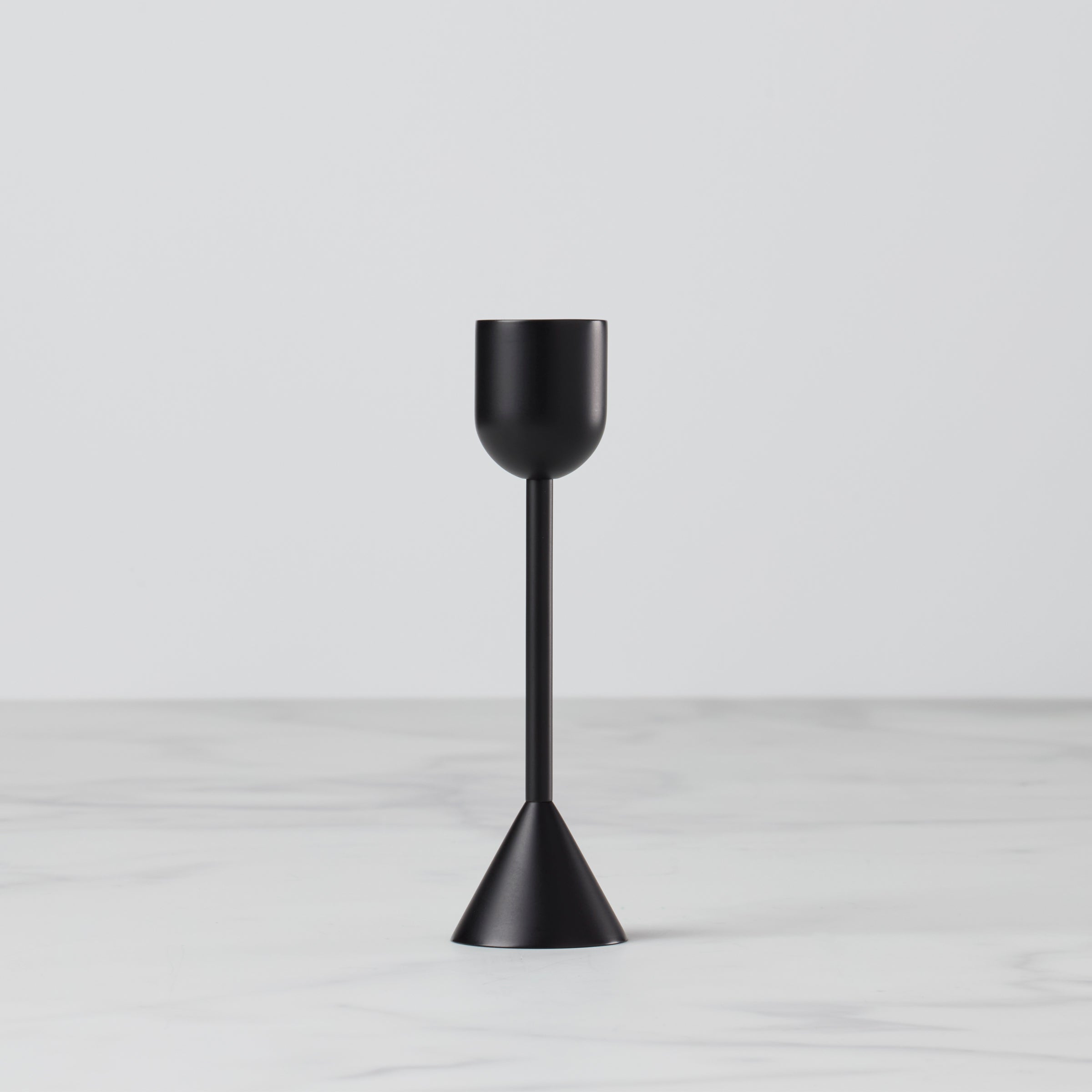 Elegant Onyx Brass Tall Taper Candle Holder - Vintage Home Decor for Dining Table, Wedding Centerpiece & Romantic Ambiance