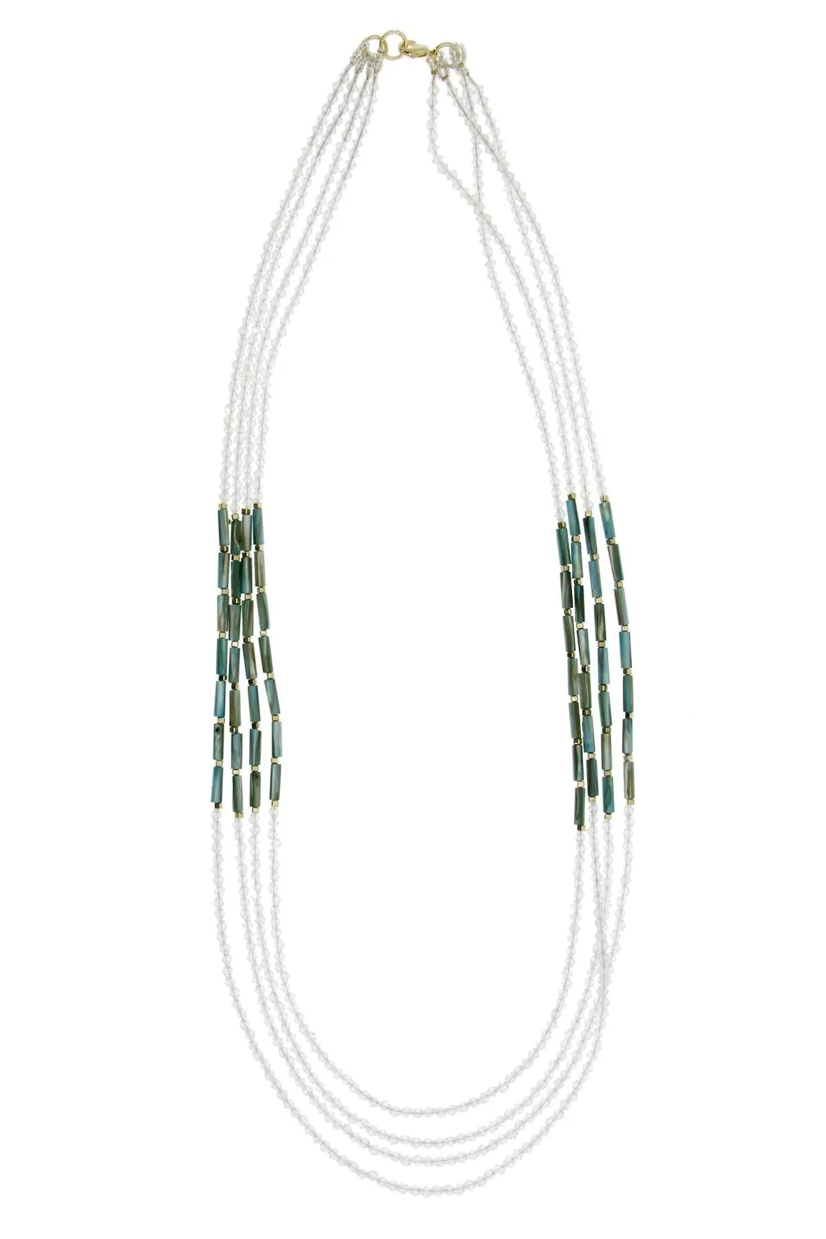 Elegant Multi Strand Long Necklace for Women - Perfect for Date Nights, Parties & Special Occasions