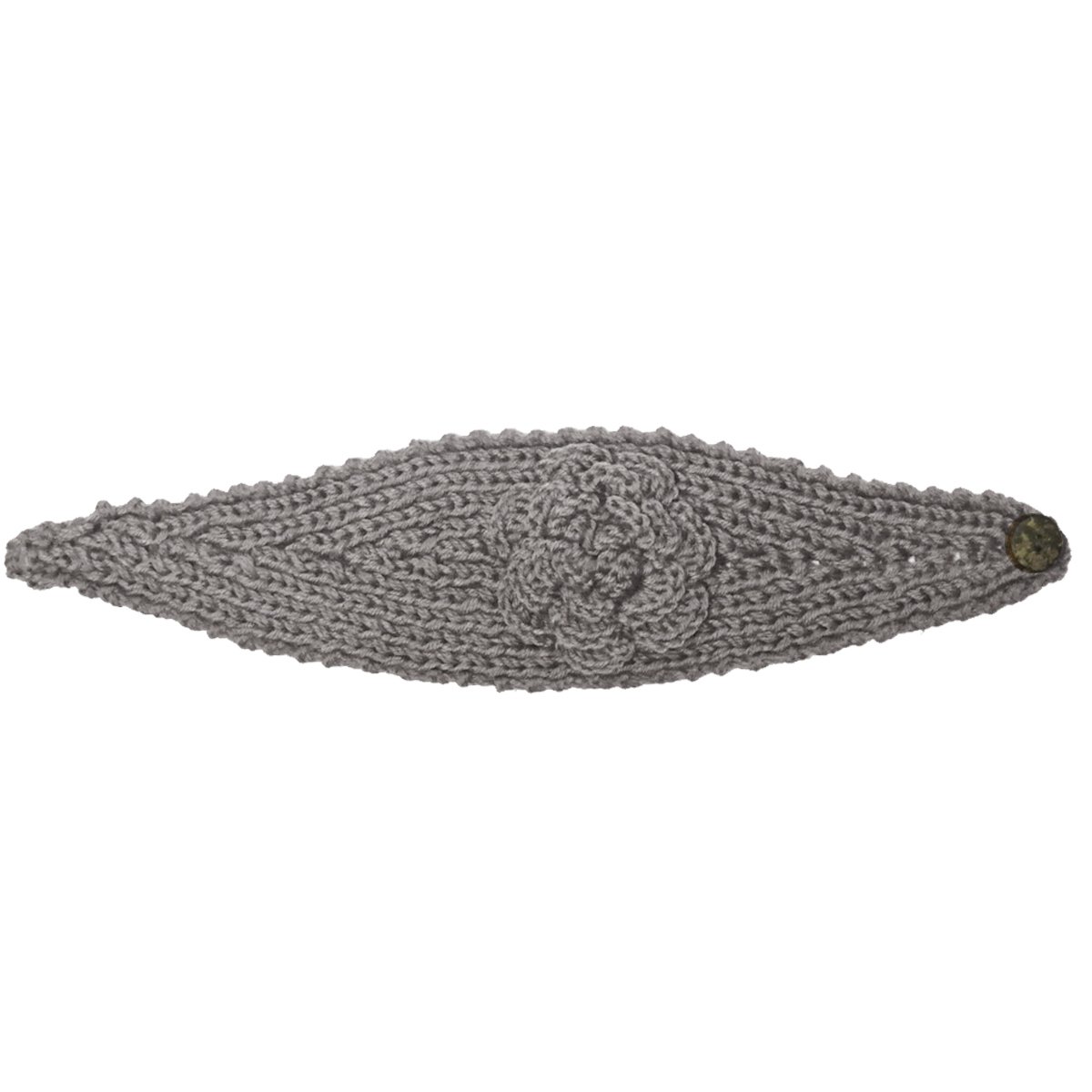 Wrapables Winter Hand Knit Floral Headband for Women - Soft Warm Stretchy Knitted Head Wrap - Perfect for Cold Weather, Outdoor Activities & Fashion Accessories
