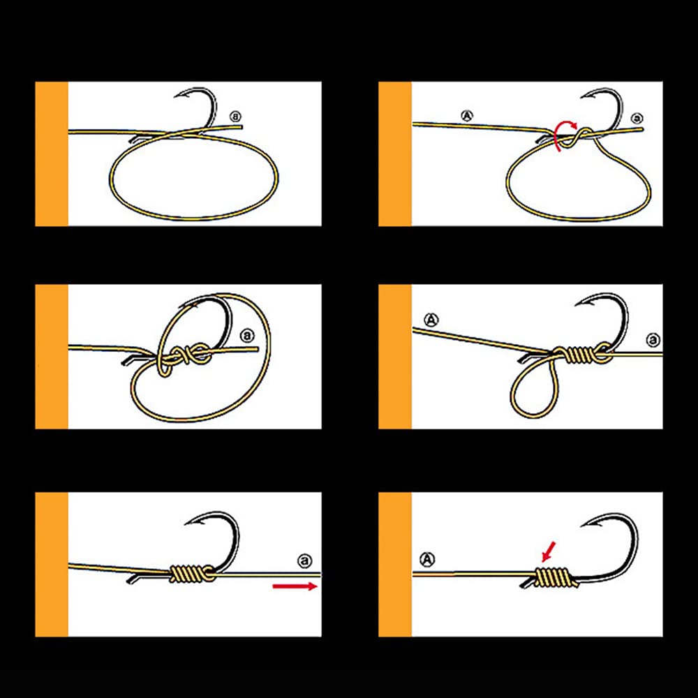 50pcs High-Quality Fluorescent Fishing Hooks - Strong Cn Steel with Bright Colors for Night Fishing - Perfect for Bass, Trout and Saltwater Fishing