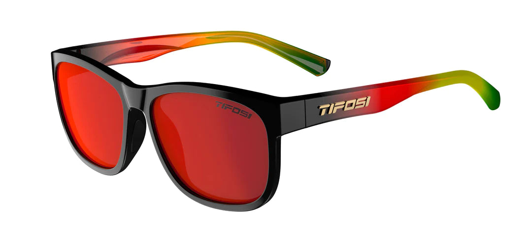 Tifosi Swank XL Sunglasses – Polarized Sports Sunglasses for Men & Women – UV Protection, Lightweight & Durable – Perfect for Running, Cycling & Outdoor Activities
