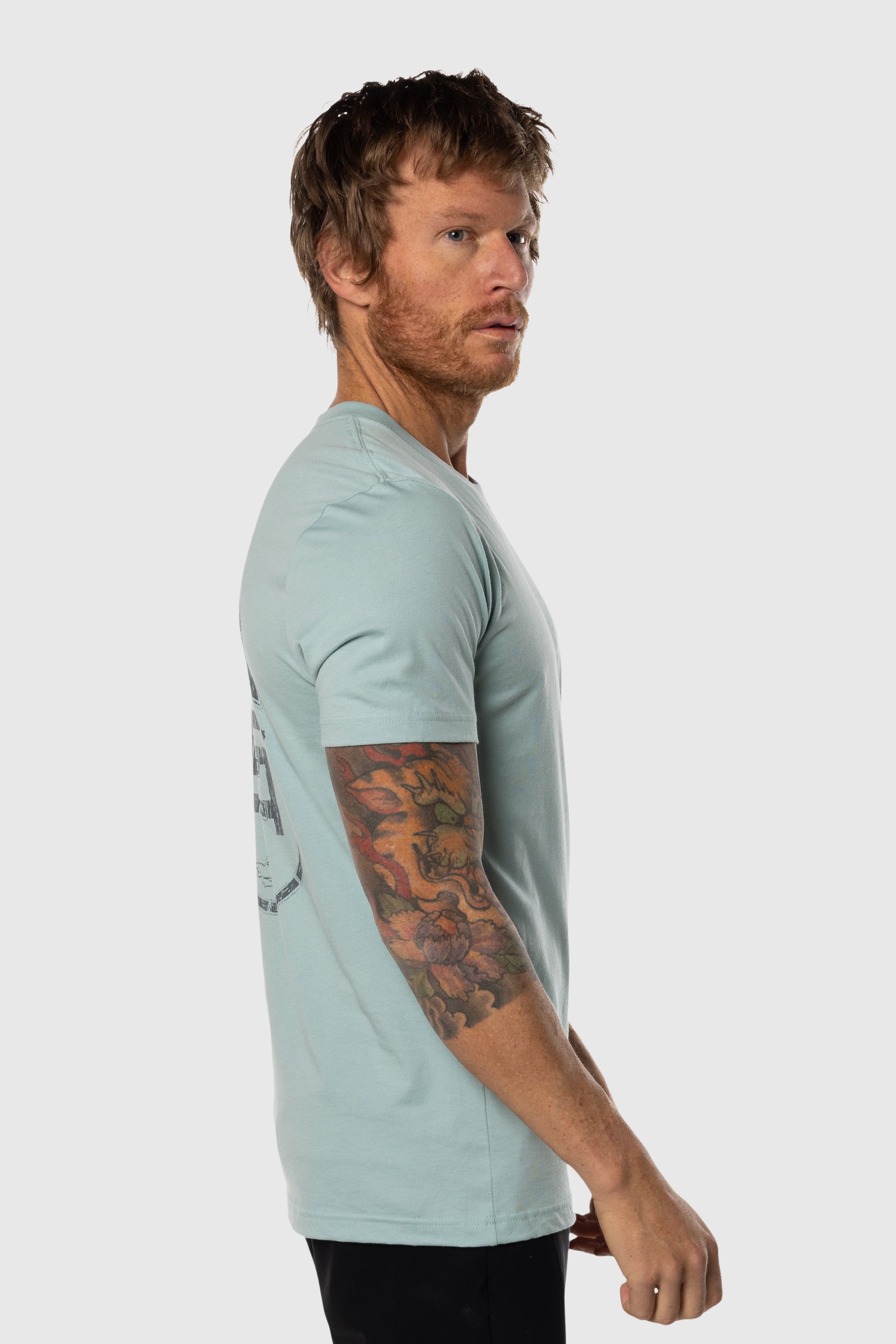 Rapa Tee Heather Charcoal - Soft & Comfortable Men's T-Shirt for Casual Wear & Everyday Outfits