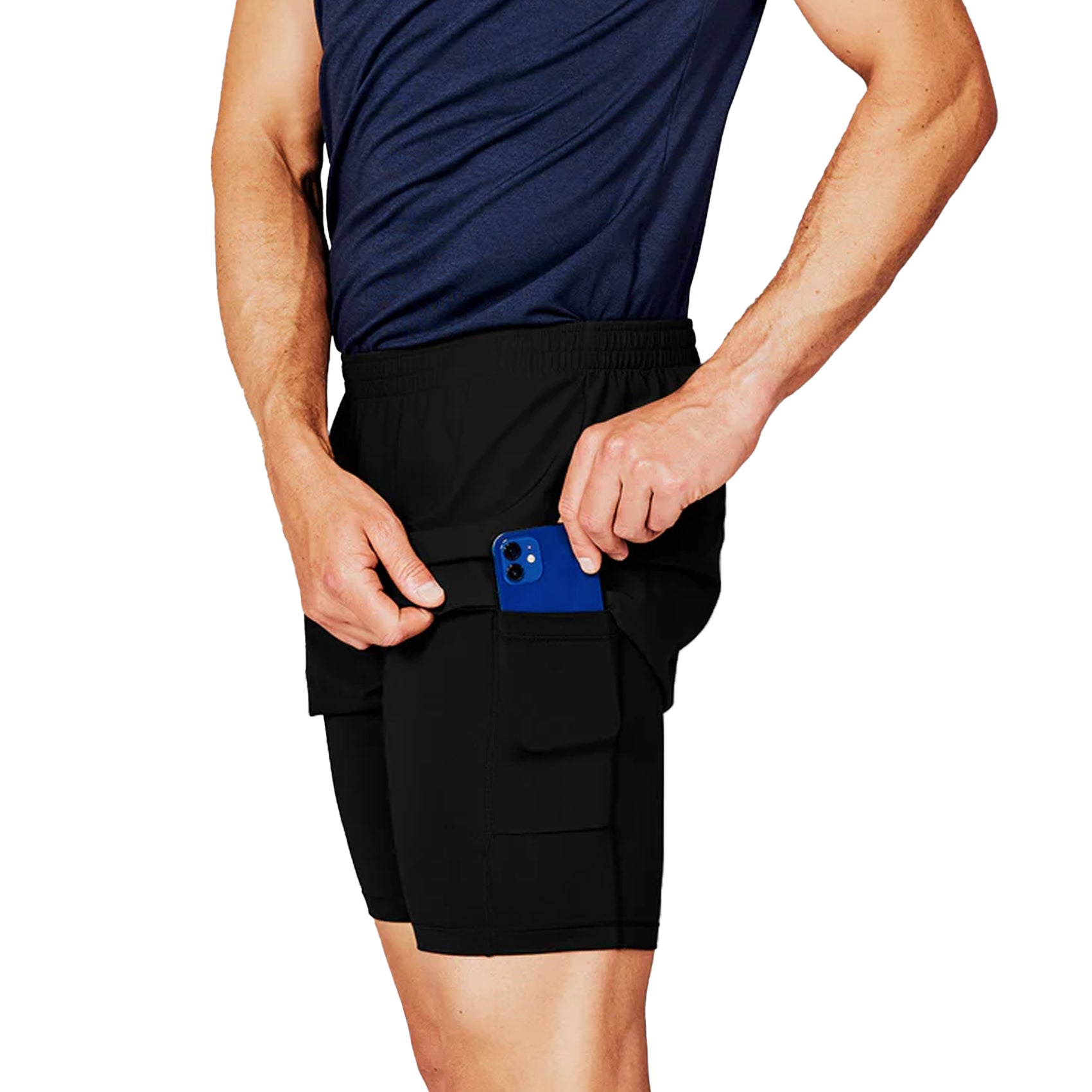 Men's Saysky Pace 2-in-1 Running Shorts with Liner - 5 Inch Inseam | Lightweight Athletic Shorts for Jogging, Gym Workouts & Outdoor Activities