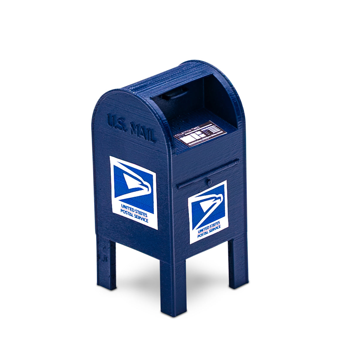 FutureBoundPrints Mini Fingerboard Skate Ramp - Portable USPS Mailbox Style for Finger Skateboarding - Perfect for Kids, Teens & Adults - Indoor & Outdoor Play, Desk Toy, Office Stress Relief