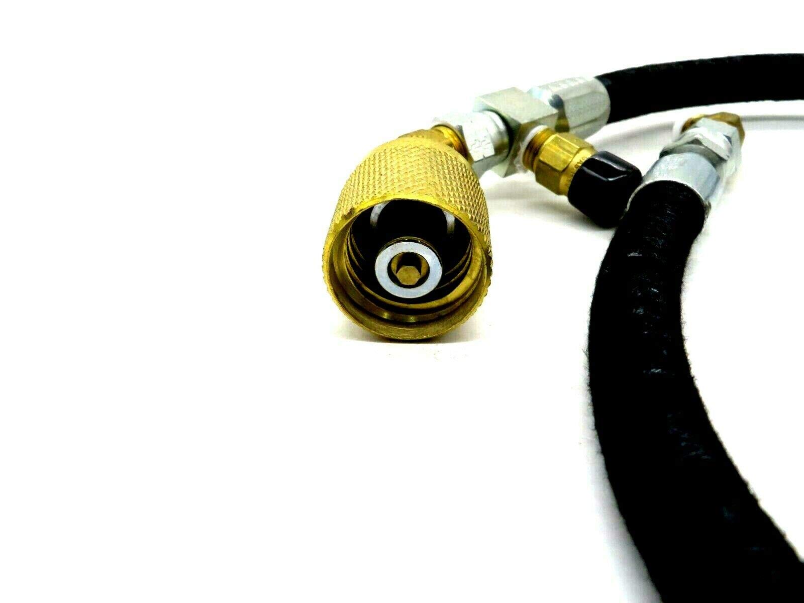 Miller 170587 LP Gas Hose with Fittings - High-Quality Propane Gas Line for Grills, Heaters & Outdoor Appliances (Perfect for BBQ, Camping & Home Use)