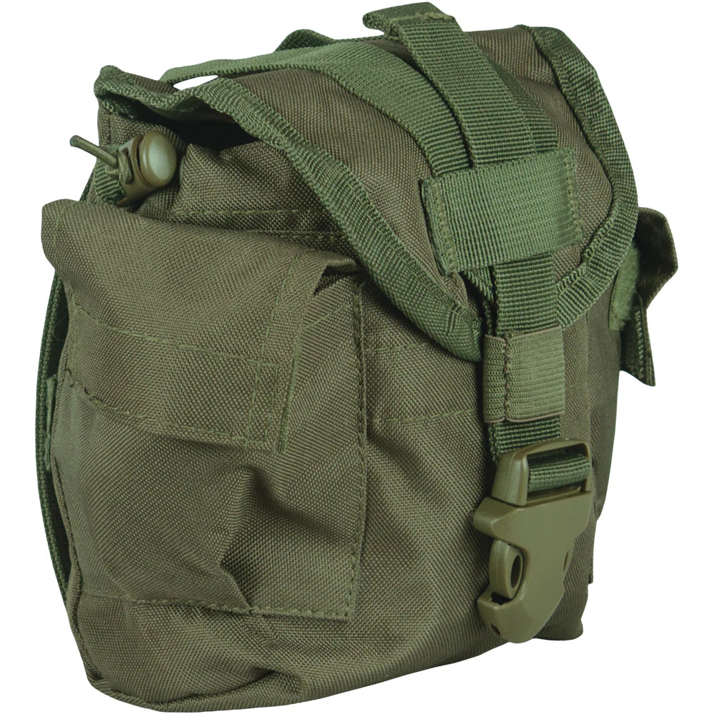 Modular 1 Quart (1 Qt) Canteen Cover - Durable & Lightweight Water Bottle Cover for Hiking, Camping, and Outdoor Adventures