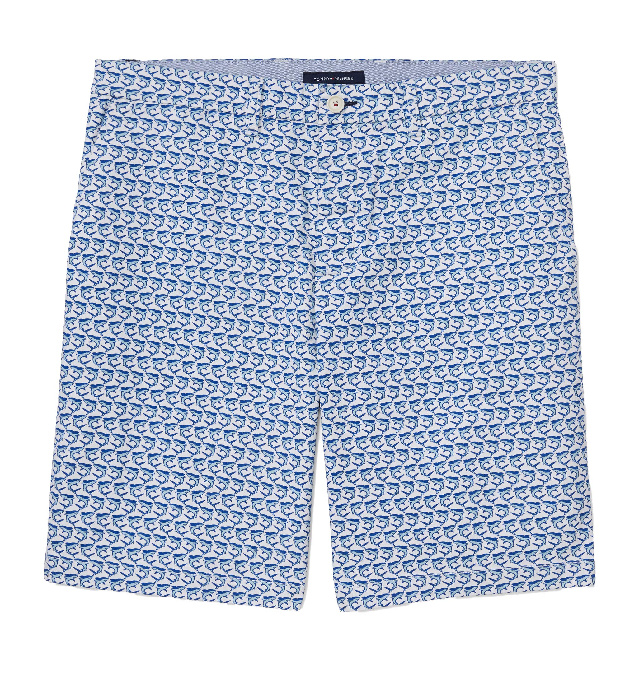Tommy Hilfiger Men's Adaptive Shorts with Velcro Closure & Magnetic Fly - Comfortable Stretch Pants for Wheelchair Users & Easy Dressing (Athletic, Casual Wear)