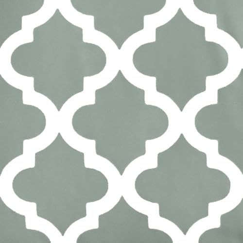 Quatrefoil Grey