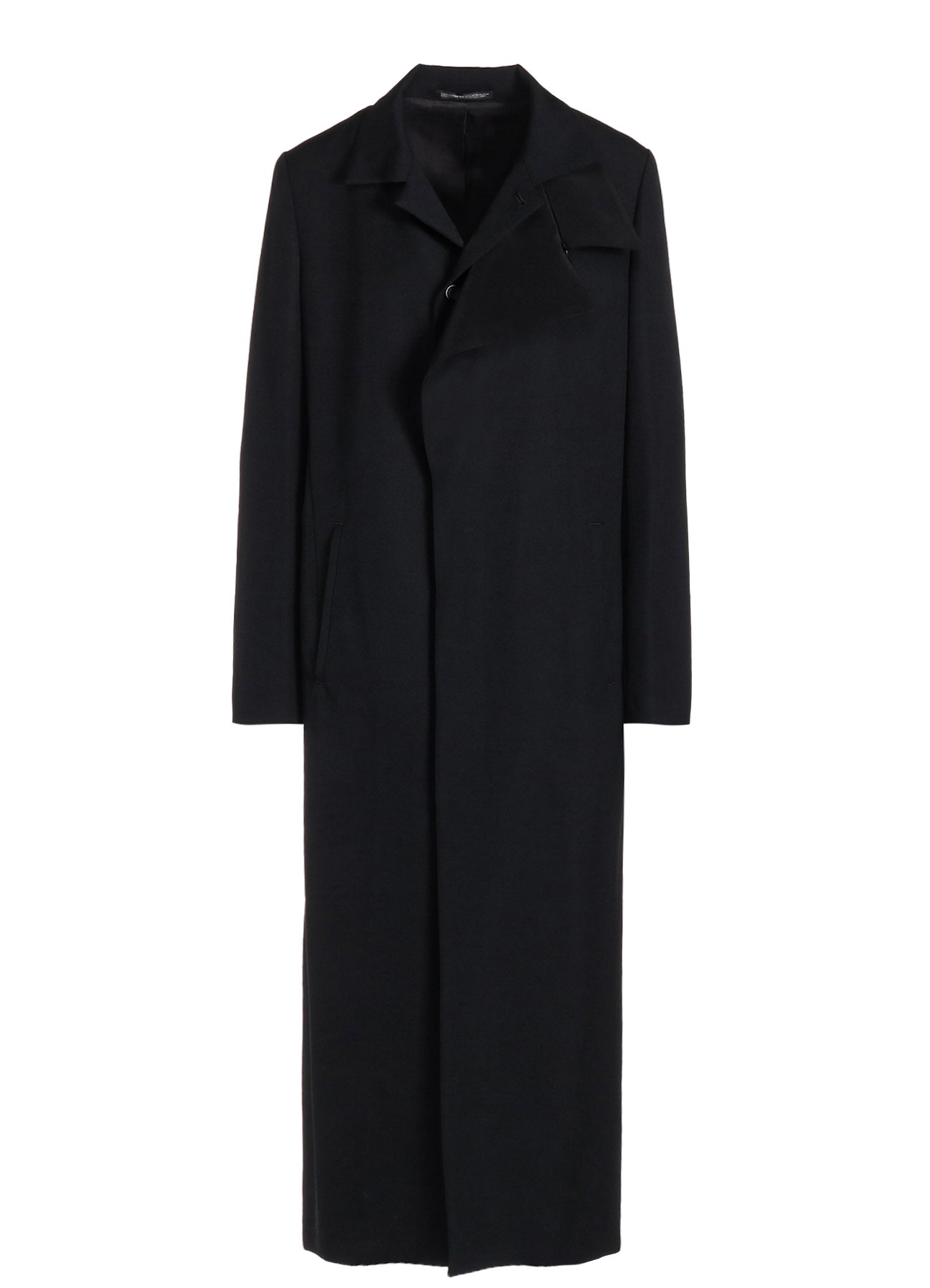 60% Wool Gabardine Double-Layered Long Coat for Men & Women | Warm Winter Overcoat for Office, Travel & Formal Occasions
