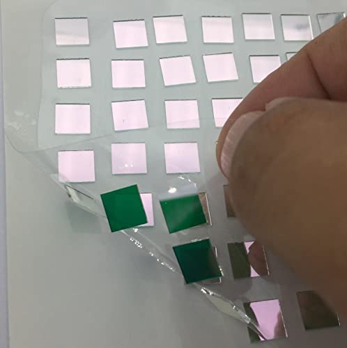 532nm Narrow Band Optical Lens Filter - Green Band-Pass Filter for Biological Inspection & Laser Applications - Square 8.0 Bundle (Perfect for Microscopy, Fluorescence Imaging & Laser Systems)