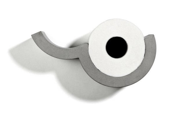 Lyon Beton Cloud Toilet Paper Dispenser - Wall-Mounted Bathroom Tissue Holder for Modern Homes, Offices & Restrooms | Space-Saving & Hygienic Solution