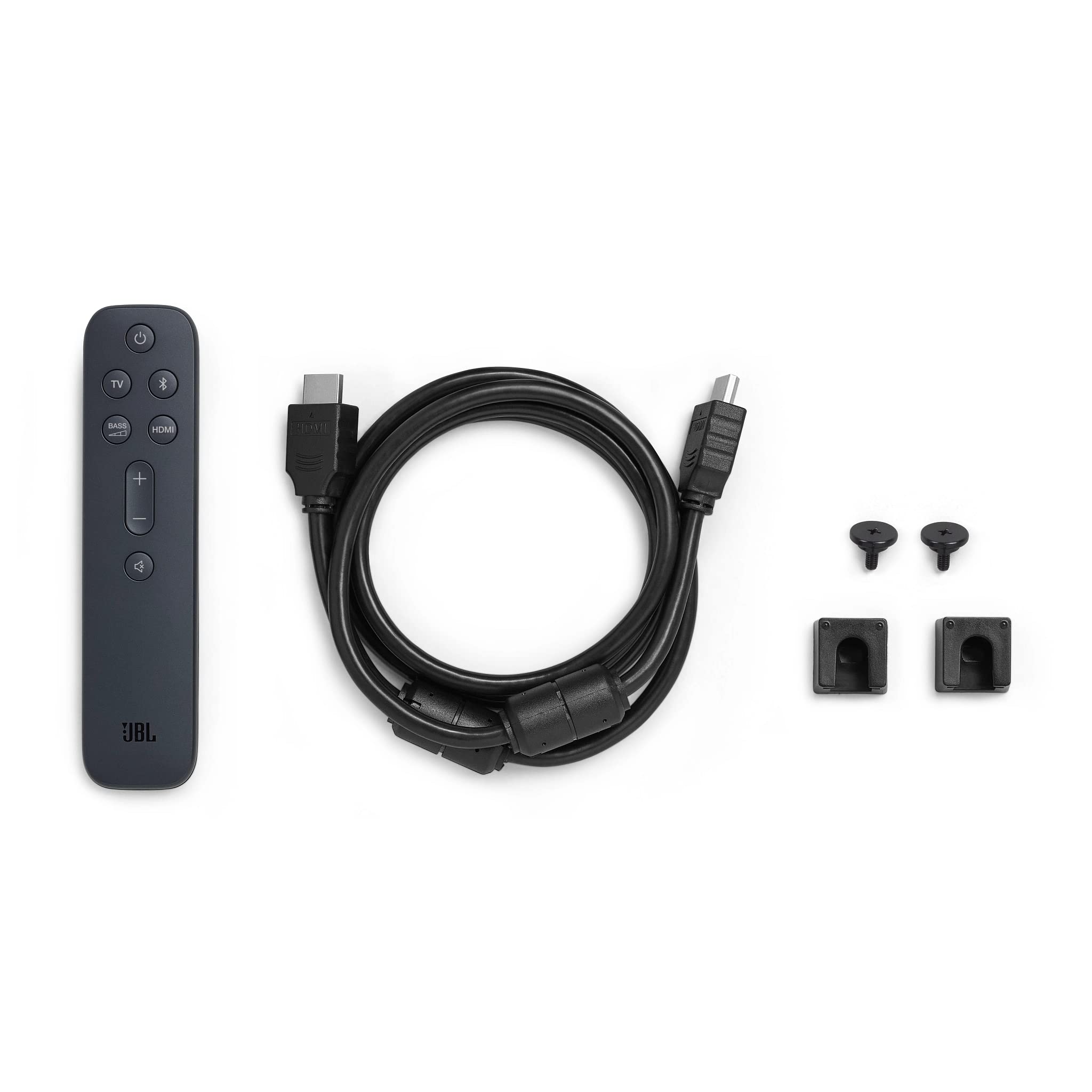 JBL SoundBar 2.1 Channel Home Theater System with Deep Bass - Compact TV Sound Bar Speaker for Movies, Music & Gaming | JBL Surround Sound Technology | Sleek Black Design | Perfect for Living Room & Home Entertainment Setup