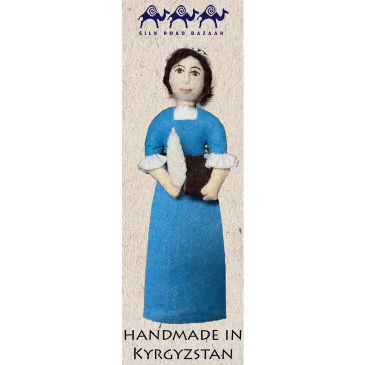 Jane Austen Felt Bookmark - Classic Literature Bookmark for Readers - Perfect Gift for Book Lovers & Austen Fans - Use for Novels, Journals & Gift Books