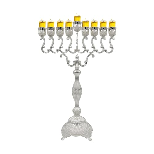 Filigree Oil Menorah