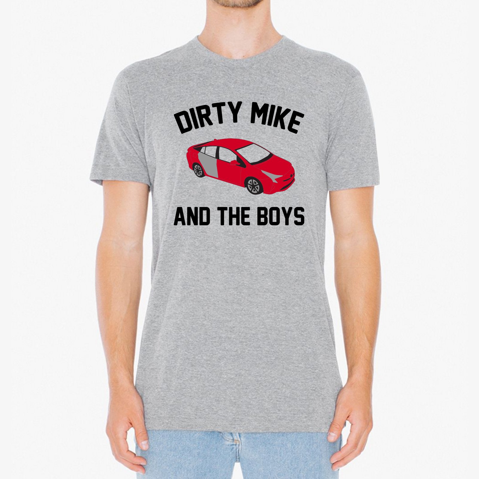 Dirty Mike and The Boys Funny T-Shirt | Soup Kitchen Hybrid Humor Tee | Casual Wear for Comedy Fans & Movie Lovers