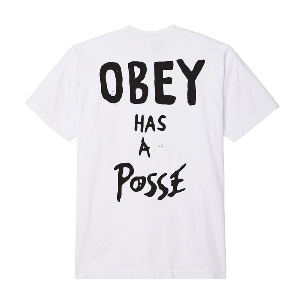 Has A Posse Graphic Tee - White Cotton T-Shirt for Men & Women | Streetwear Fashion, Casual Wear, Everyday Outfit