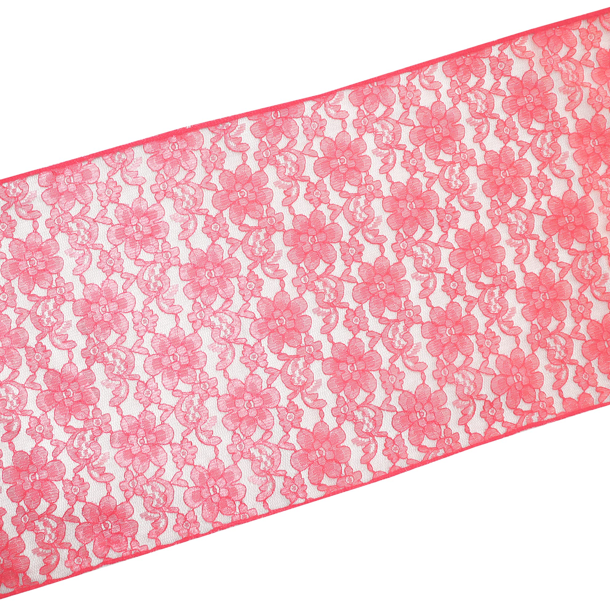 Elegant Floral Lace Table Runner - 12
