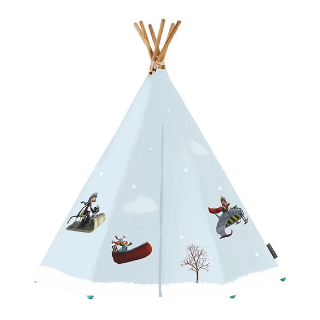 Racetime Play Tent for Baby Crib - Portable Teepee for Nursery, Kids Room Decor & Playtime - Perfect for Indoor Play, Nap Time, and Cozy Reading Nook