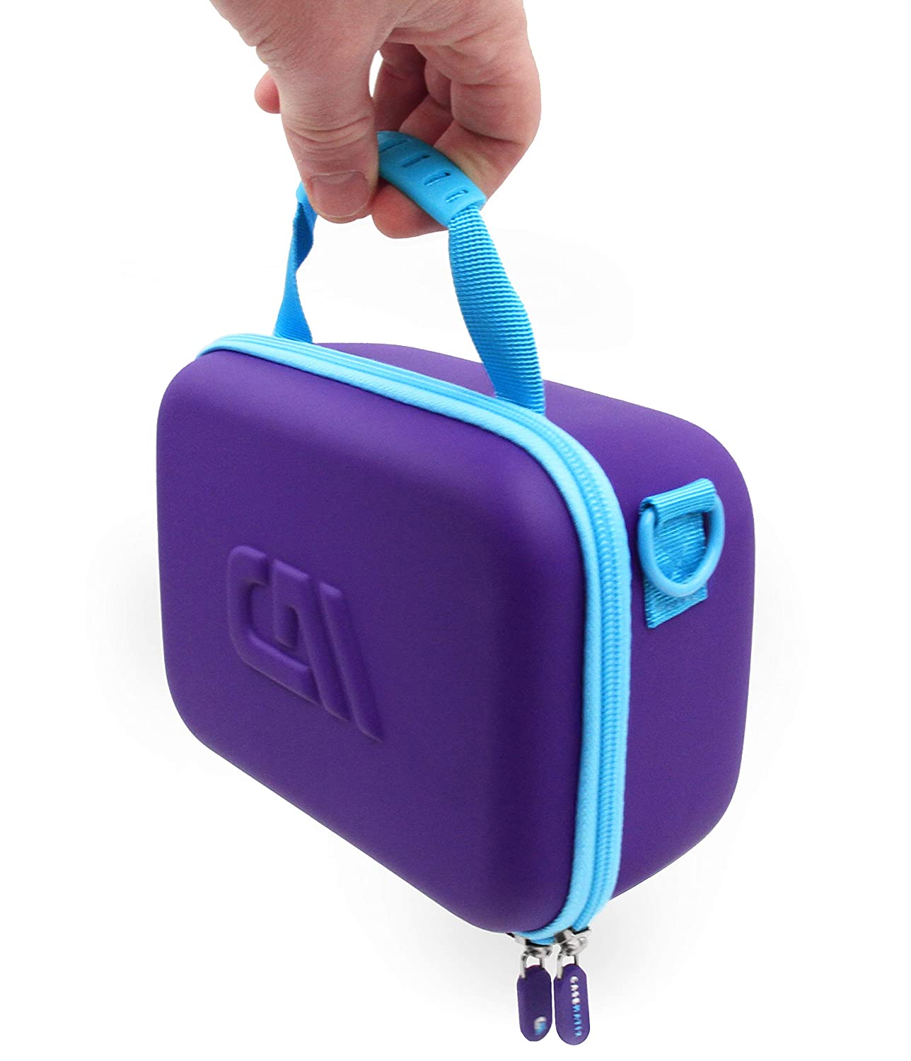 CASEMATIX Portable EFile Nail Drill Machine Travel Case - Professional Hard Shell Carrying Bag with Adjustable Strap for Rechargeable Nail Drills | Perfect for Salon Professionals & At-Home Manicures