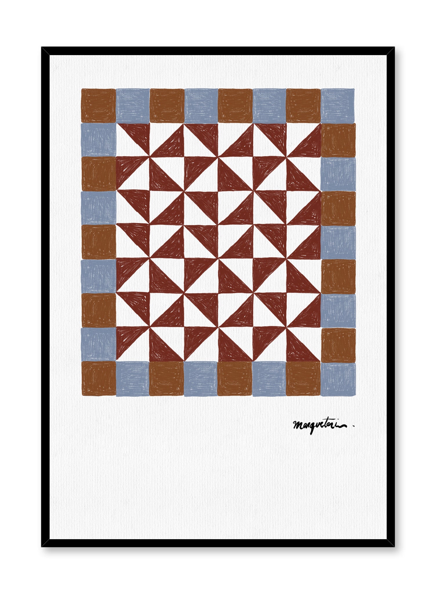 Marquetry Art & Vintage Posters - Handcrafted Wood Inlay & Classic Wall Decor for Home & Office