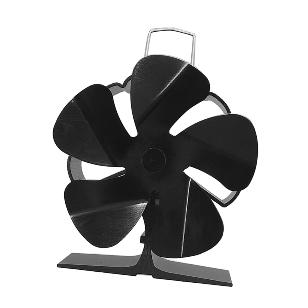 PRETYZOOM 2 Pack Silent Metal Stove Fan - Efficient Heat Powered Fireplace Blower for Home Heating | Perfect for Wood Stove, Fireplace & Room Circulation