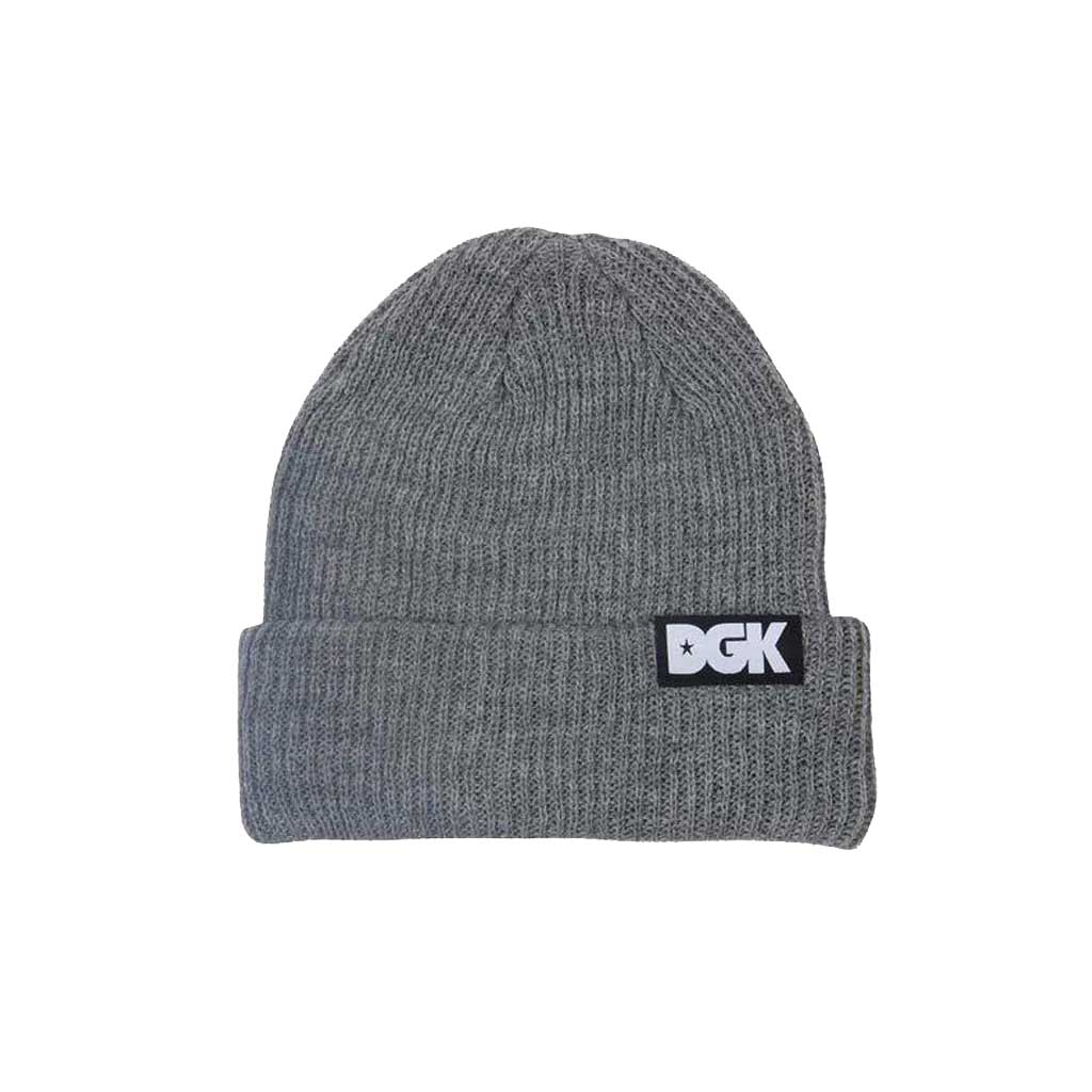 DGK Classic Beanie - Athletic Heather Knit Skull Cap for Men & Women - Perfect for Winter Sports, Outdoor Activities & Casual Wear