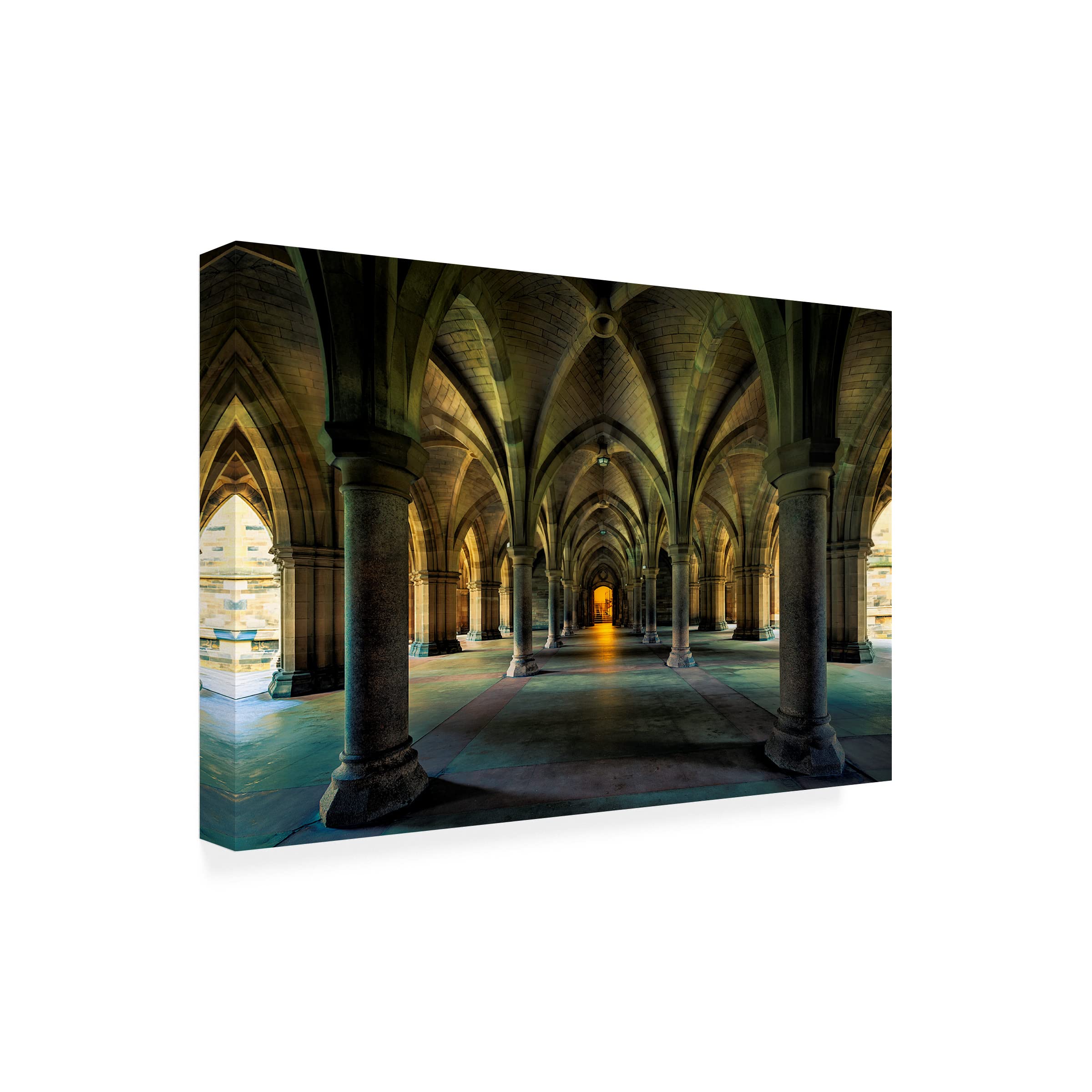Trademark Fine Art 'Go In' Canvas Art by Eugenio Pastor Benjumeda - Modern Abstract Wall Decor for Living Room, Bedroom & Office