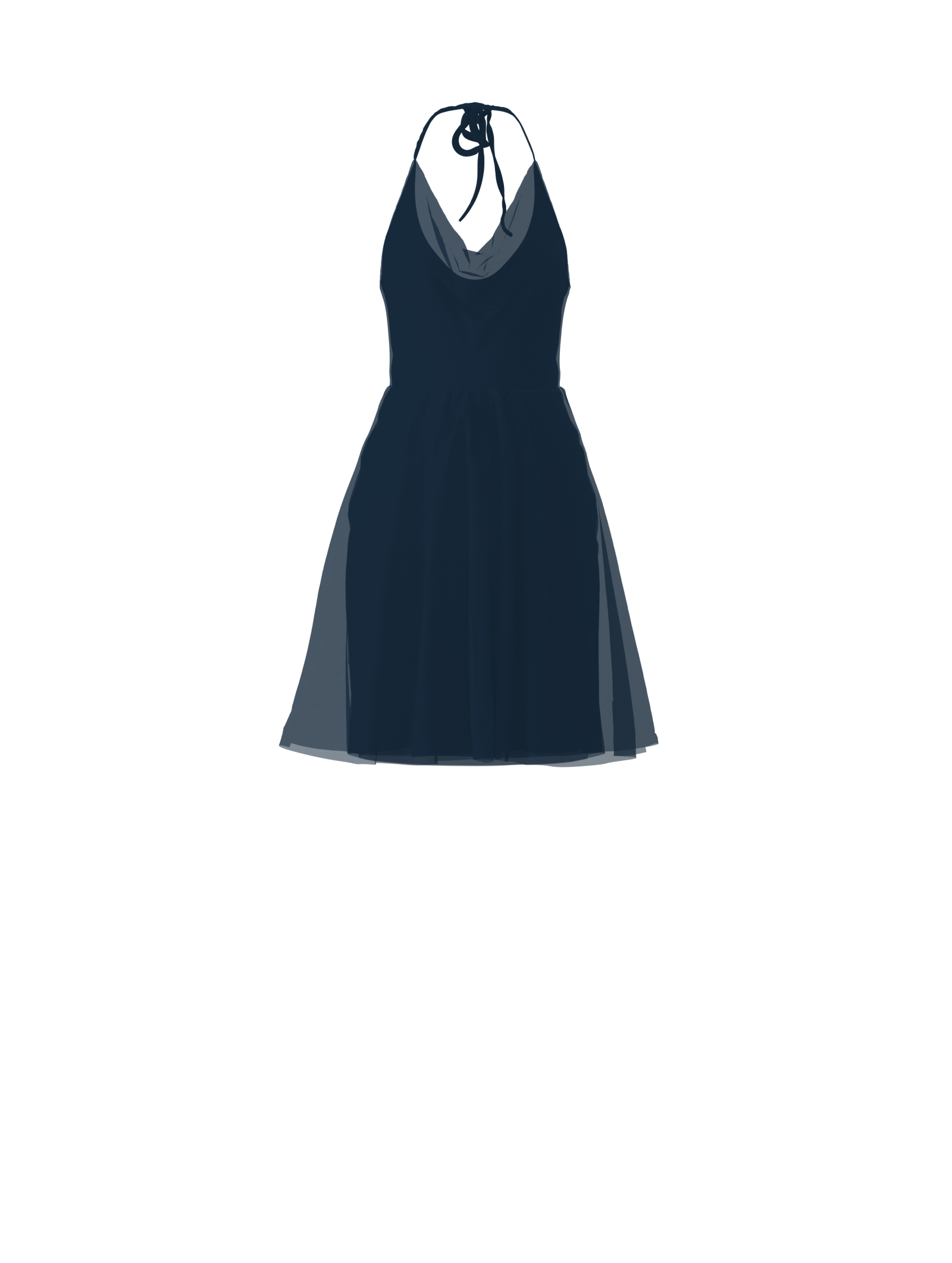 Daryn Bodice & Carla Skirt Set - Navy Blue Women's Matching Outfit for Work, Date Night & Special Occasions