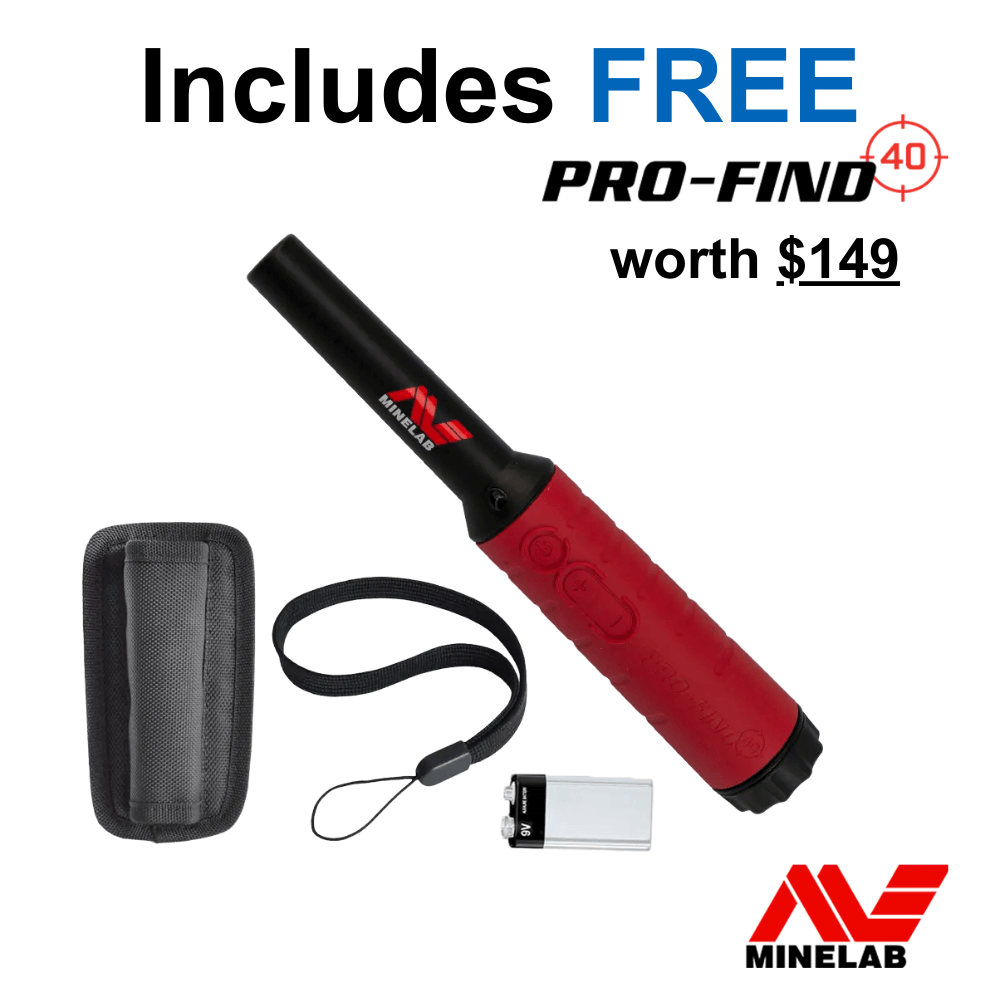 Minelab X-Terra Elite Metal Detector - Professional Gold & Treasure Hunting Equipment for Adults - Perfect for Beach, Park & Outdoor Adventures