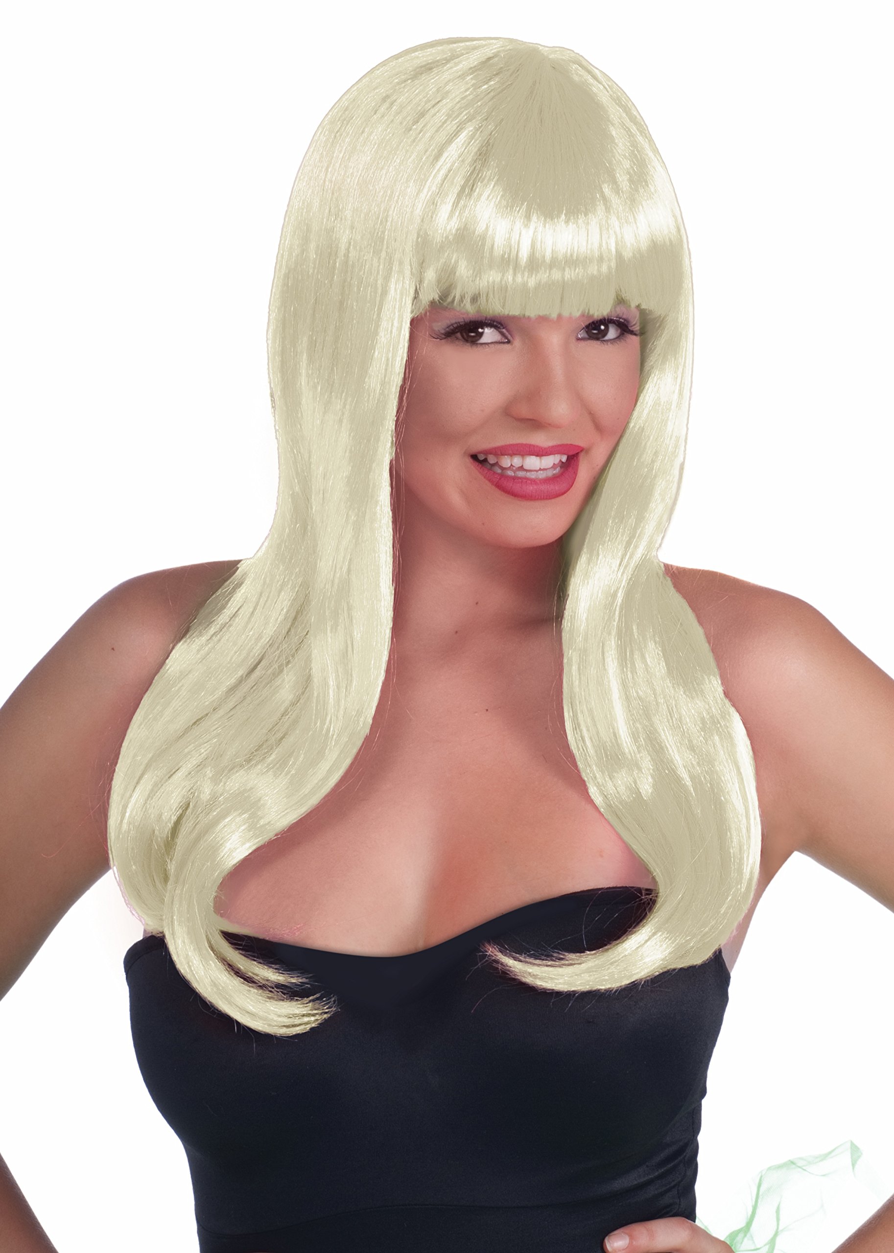 Forum Novelties Blonde Costume Wig for Adults & Kids - One Size Fits Most - Perfect for Halloween, Cosplay, Parties & Themed Events