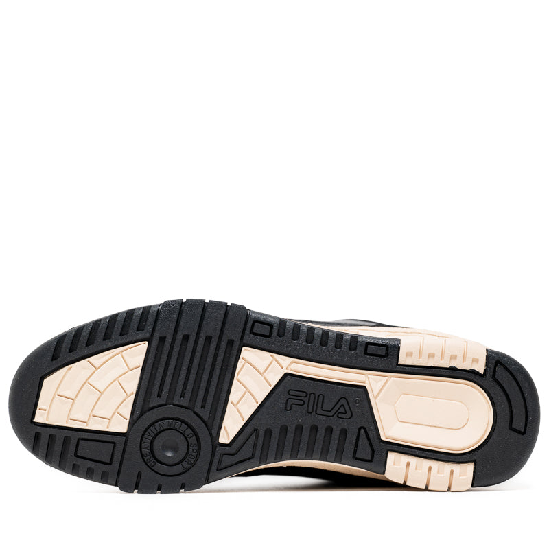 FILA Rissmo Low Lux Sneakers - Black/Brazilian Sand - Women's Casual Walking Shoes for Gym, Running & Everyday Wear