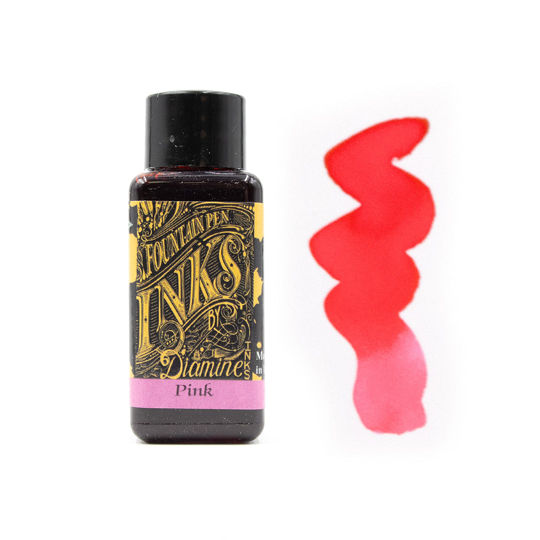 Premium Diamine Fountain Pen Ink 30ml Bottle - Vibrant Colors for Calligraphy, Journaling & Artistic Writing - Perfect for Fountain Pens, Dip Pens & Ink Drawing