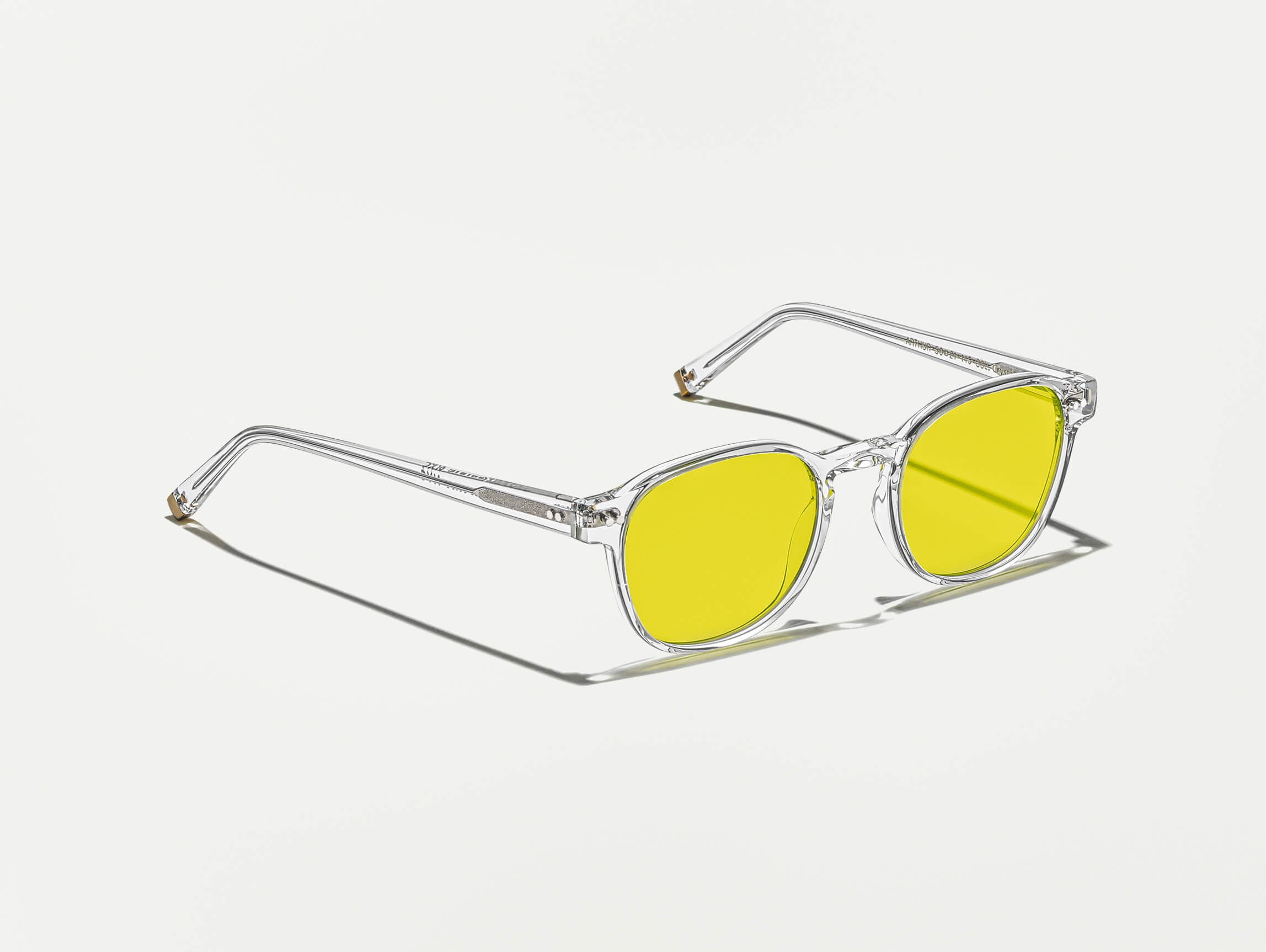Custom Tinted ARTHUR CRYSTAL Glasses - Premium Blue Light Blocking & UV Protection for Work, Gaming & Screen Time