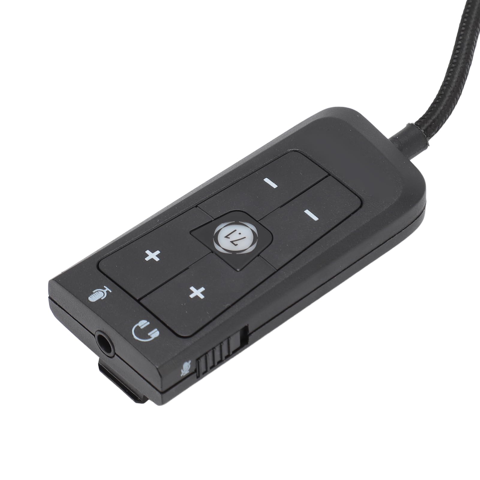 USB Sound Card with 3.5mm Jack Audio Adapter - Virtual 7.1 Surround Sound for HyperX Cloud II, PS5, Xbox Series X/S & Xbox One - Plug & Play for Gaming, Streaming & Conference Calls
