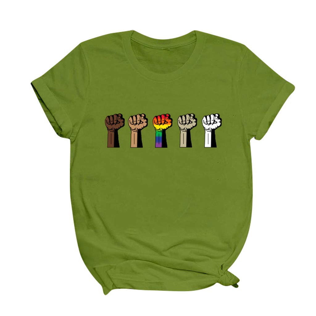 Women's Loose Fit V-Neck T-Shirts - Soft Short Sleeve Casual Summer Tops for Everyday Wear, Outings & Relaxation