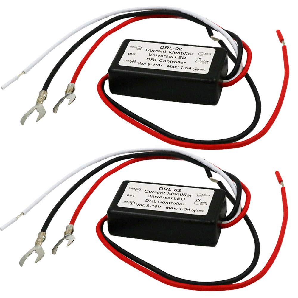 YSY DRL Controller 9-16V - Auto Car LED Daytime Running Light Controller with On/Off Switch for Fog Lights - Universal Vehicle Accessories (DRL-02) - Perfect for Enhanced Visibility & Safety in Day/Night Driving
