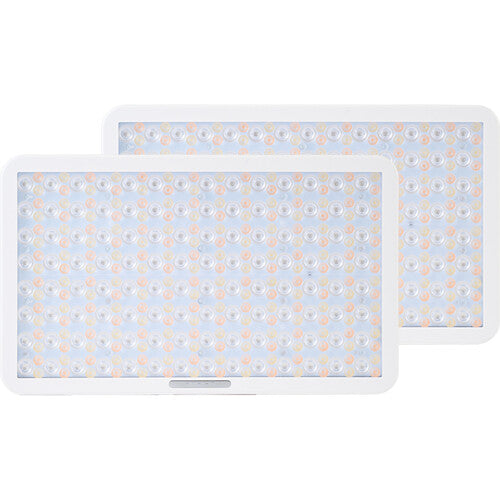 Amaran Pano 60C RGB COB LED Light Panel - 2 Light Kit with White Light for Photography, Videography & YouTube Studio Lighting