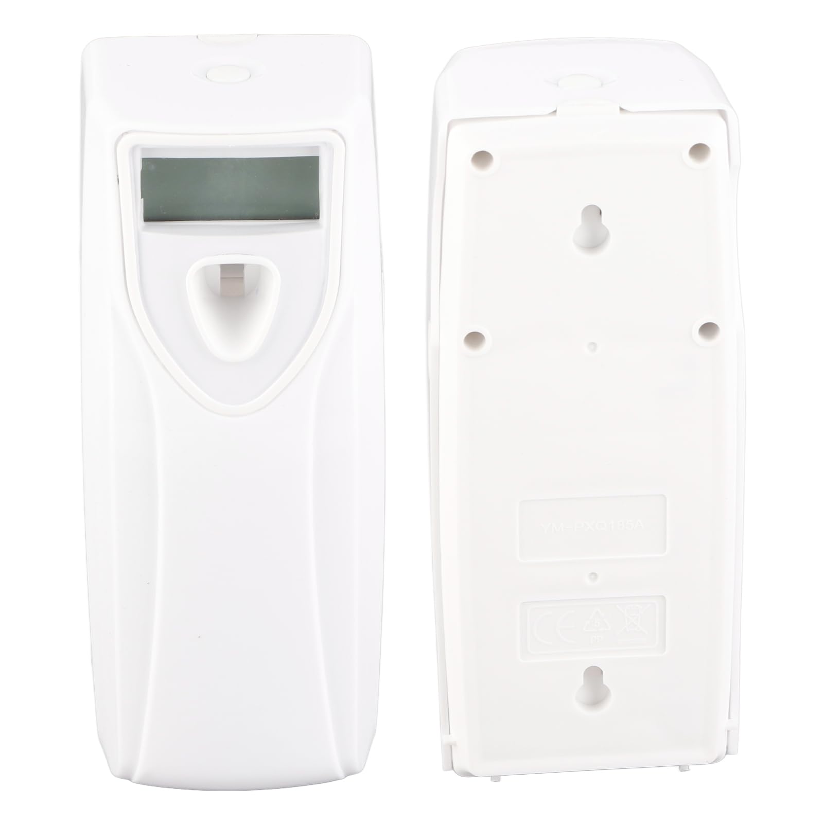 Automatic Air Freshener Dispenser with Timer - Wall Mounted/Standing Scent Sprayer Machine, White LCD Screen - Perfect for Home, Office, Bathroom & Car Freshening
