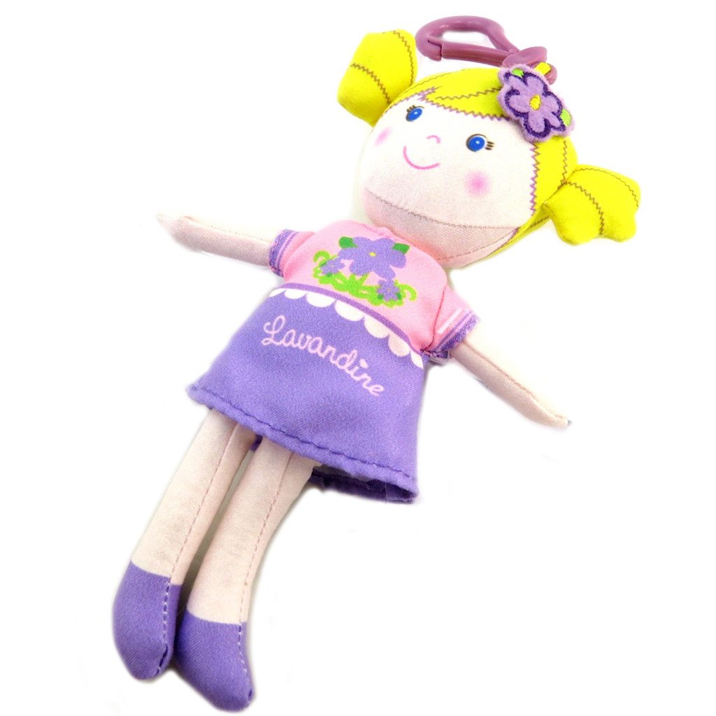 Lavandine Keychain Doll - 15cm Cute Gift for Bags & Keys