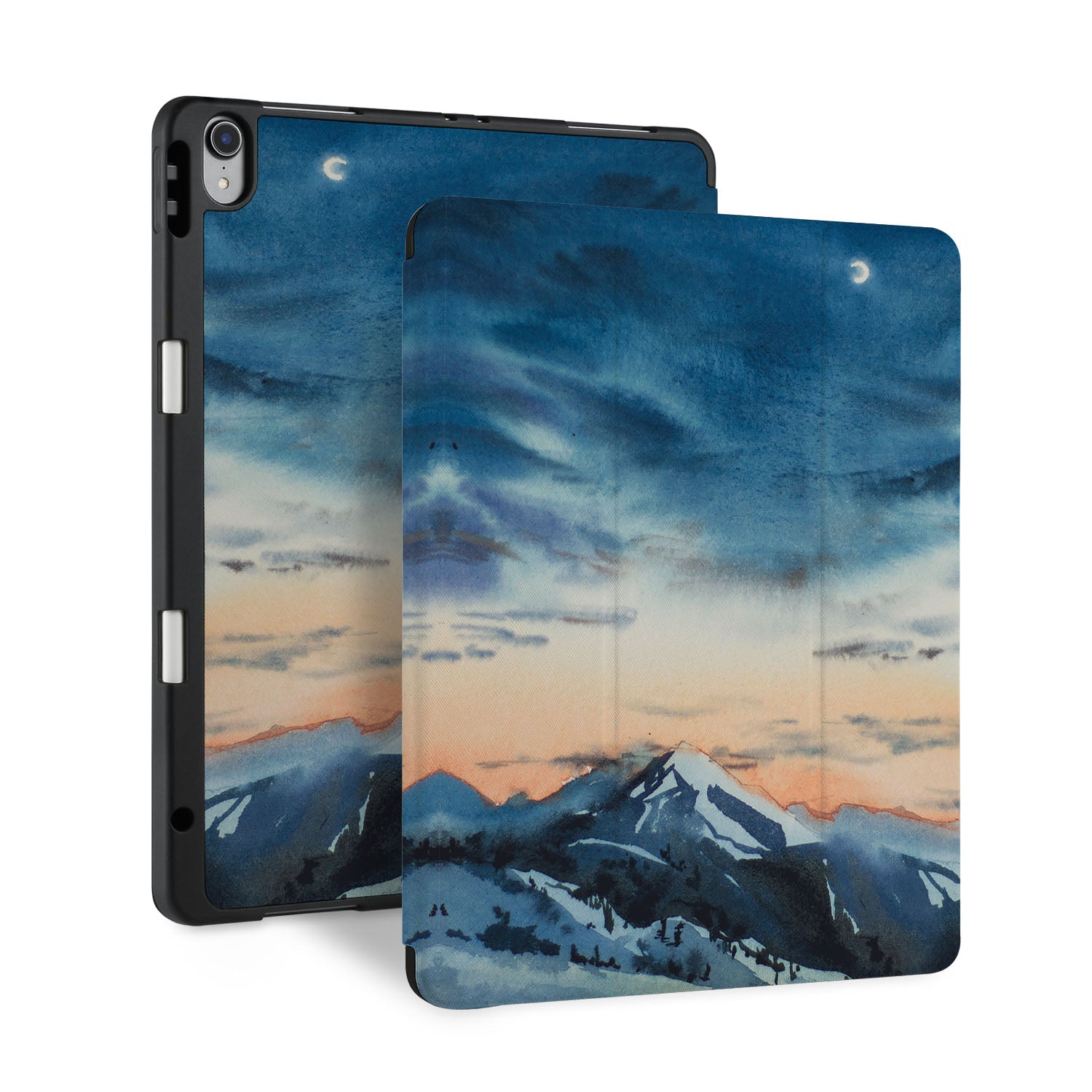 Premium iPad Trifold Case with Auto Sleep/Wake - Slim Protective Cover for iPad Pro/Air/Mini (Landscape & Portrait Mode) - Perfect for Work, Travel & Home Use